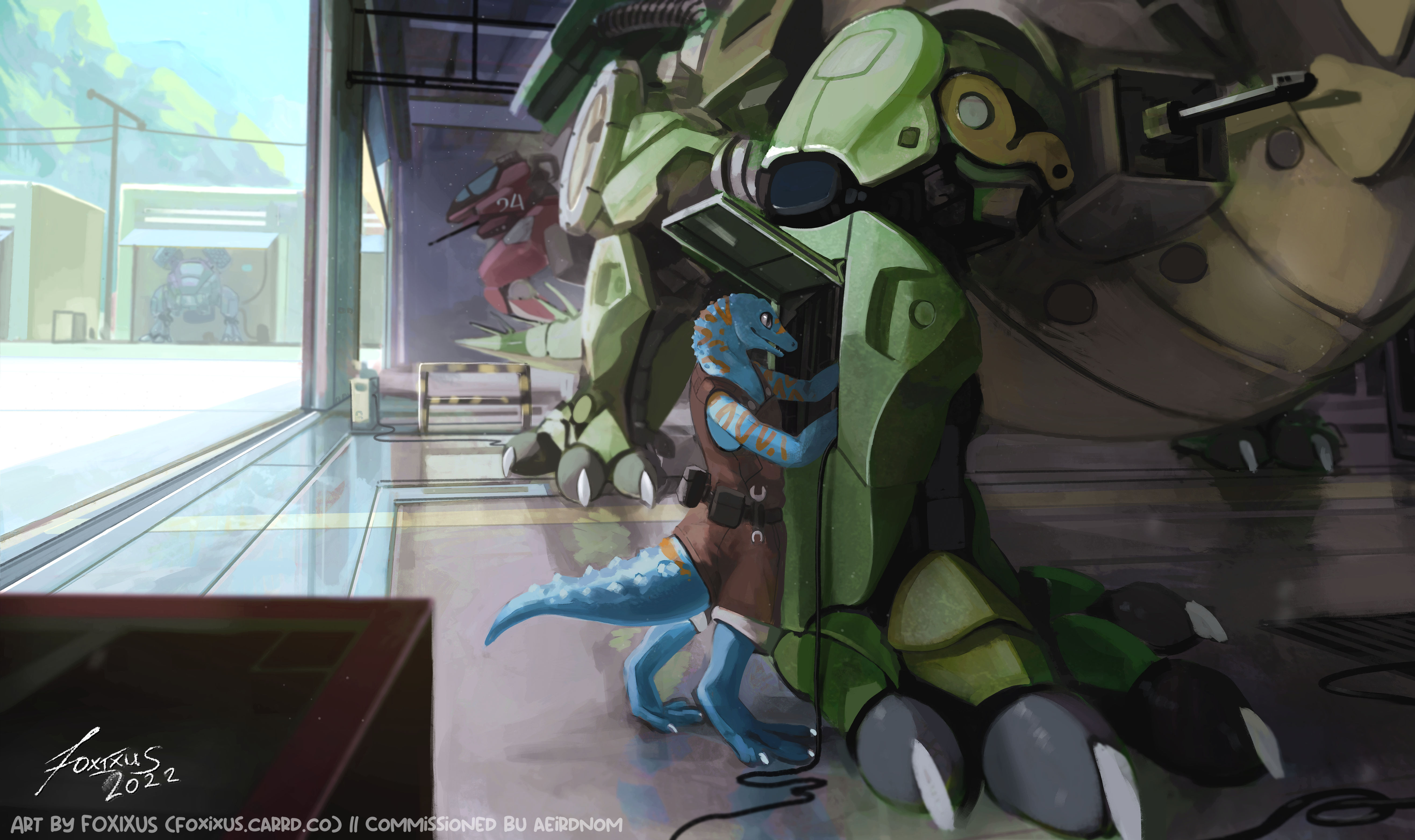 Some neat art I commissioned!